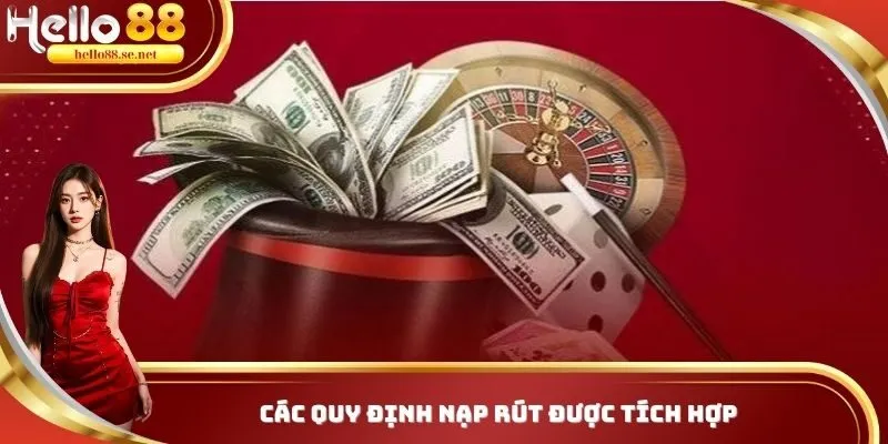 Các quy định nạp rút được tích hợp