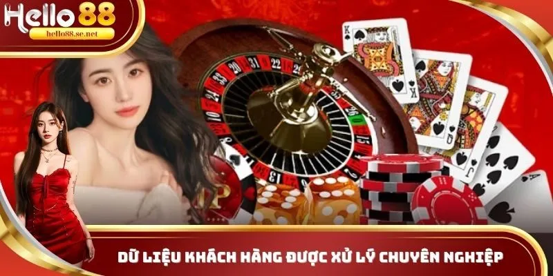 Chính Sách Bảo Mật Hello88 - Thiết Lập Quyền Lợi Thông Tin Khách Hàng 3 Dữ liệu người dùng được xử lý chuyên nghiệp