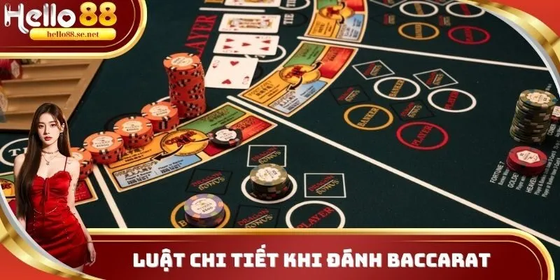 Luật chi tiết khi đánh Baccarat