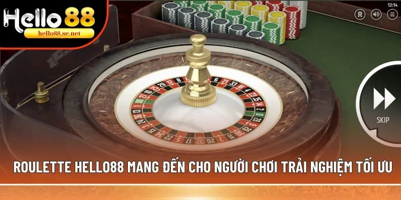 Roulette: Khám phá luật chơi game casino cụ thể nhất 1 Roulette Hello88 mang đến cho người chơi trải nghiệm tối ưu